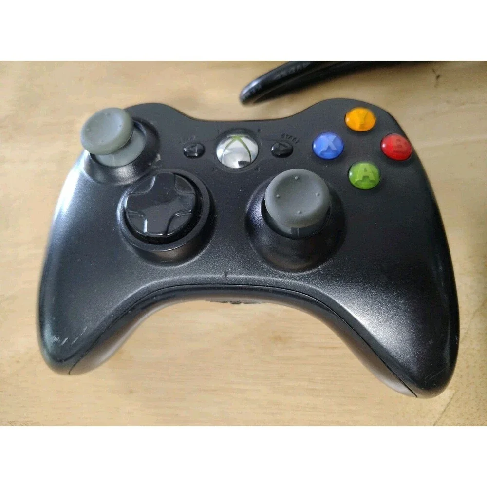 Microsoft Xbox 360 Lot 2 Wireless Controllers Power Supply & Need For Speed Game